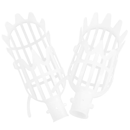 CAXUSD Fruit Scissors 2pcs Detachable Fruit Picker Basket Berry Labor Saving Tools for Orchards