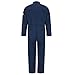 Bulwark FR mens Flame Resistant 4.5 Oz Nomex Iiia Classic With Hemmed Sleeves overalls and coveralls workwear apparel, Navy, 46 US