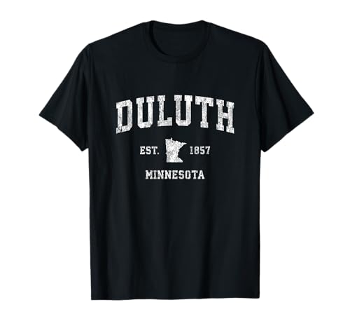 Duluth Minnesota MN Vintage Athletic Sports Design T-Shirt
