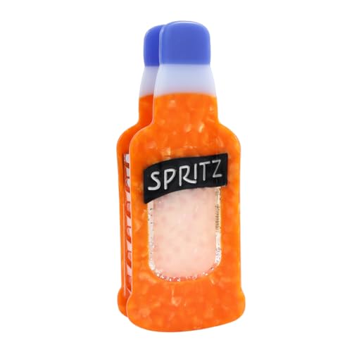 Spritz Personalised Acetate Hair Claw Clip Gift for Women Wine Bottle Clip, 1 Piece