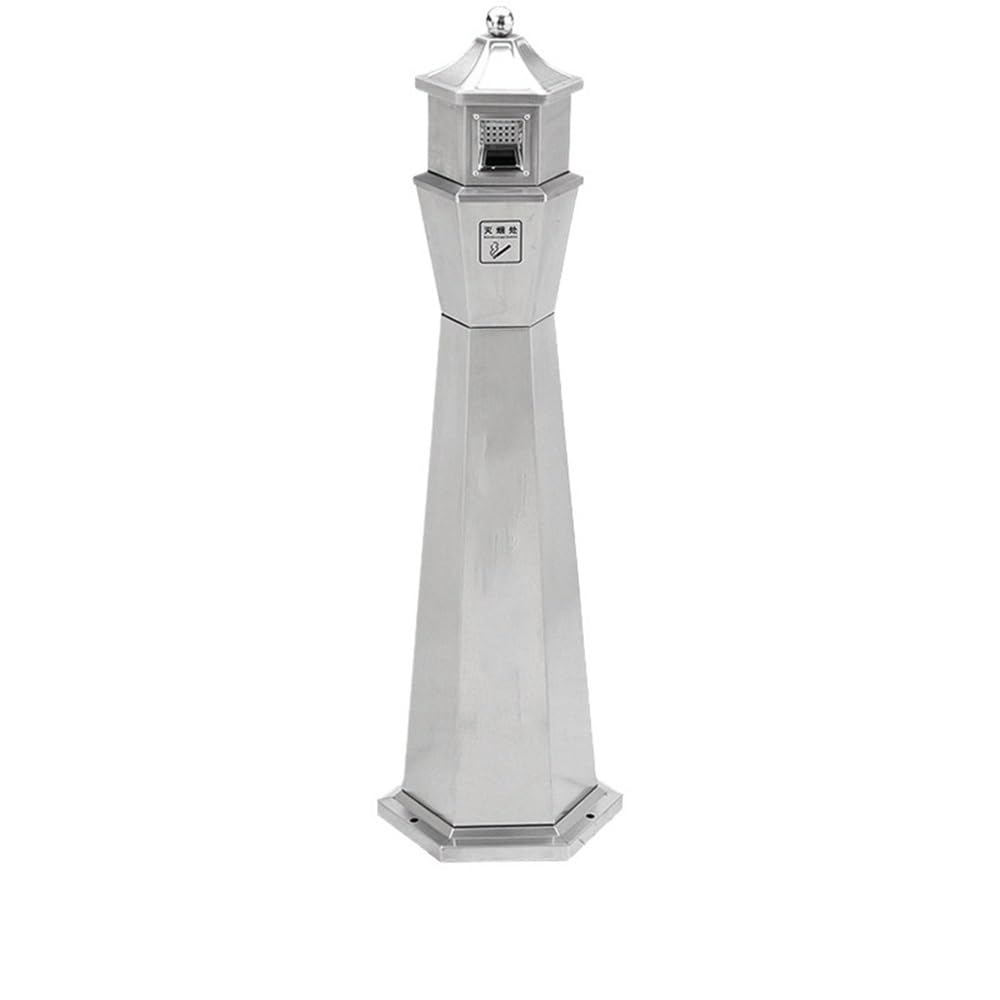 OWOHYG Ashtray Trash Can Rainproof Stainless Steel Floor Standing Ashtrays Ashtrays Ashtrays Ashtrays Cigarette Butts Cigarette Butt Collection Outdoor Outdoor Ashtrays For Cigarette.