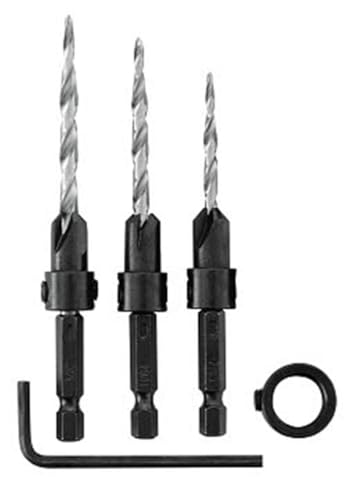 Irwin Tools 1882793 SPEEDBOR Countersink Wood Drill Bit, 4-Piece