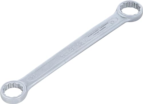 BGS 30334 | Clé polygonales double embouts | extra plate | 14 x 15 mm