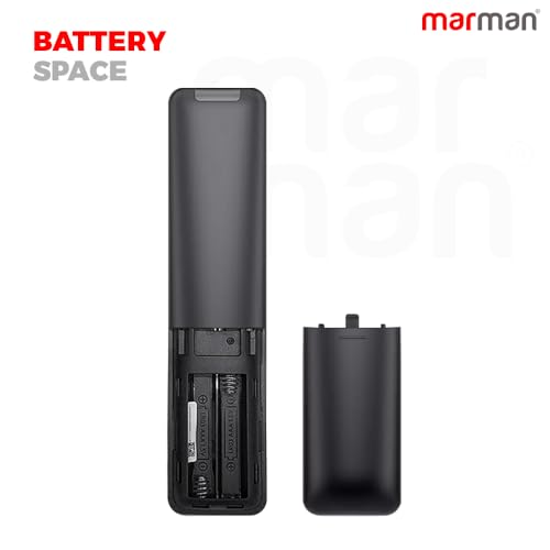 Image of marman Compatible Realme TV Remote Control Original Bluetooth and Voice Enabled with Netflix YouTube and Prime Video Hotkeys for Andriod Smart HD 4k LED Television - Pairing Must !