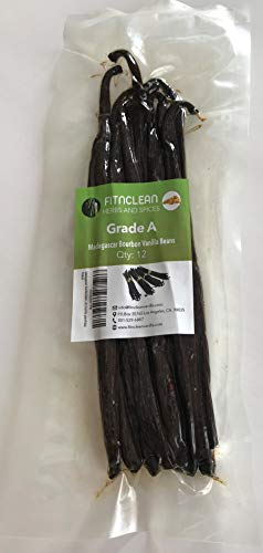 10 Madagascar Vanilla Beans Grade B And 12 Prime Grade A #TOP1