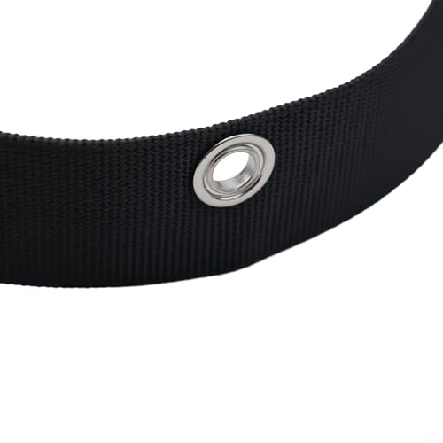 Shophubio Sangle technique de 3,5 m pour ceinture BCD - Nylon avec œillet en acier inoxydable 304 - Résistant à l'eau salée