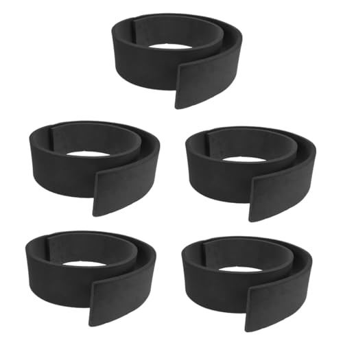 YARNOW 2pcs High Elastic Squeegee Replacement Strip for Tennis Basketball Court Cleaning Durable for Sports Surfaces Flexible and Versatile Squeegee Head Refill