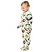 Emelivor Tomato Cucumber White Newborn Baby One-Piece Sleepers Cotton Sleepwear Outfits for Girls Boys