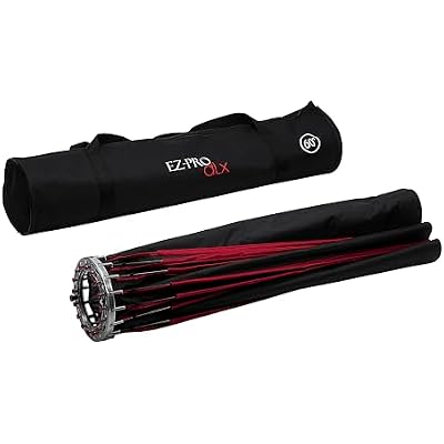 Fotodiox 60in EZ-Pro DLX Parabolic Softbox with Bowens Compatible Speedring - Quick Collapsible 60in (150cm) Softbox with Silver Reflective Interior with Double Diffusion