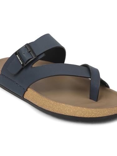 Image of Liberty Healers AOL-6 Casual Slipper For Men With PU Sole | Comfortable and Lightweight | Trendy Design | Soft Insole | Stylish Footwear and Cushioned Footbed