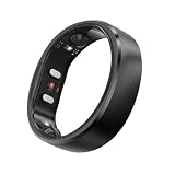 RingConn Gen 2 Smart Ring – Anillo Inteligente - Negro - Talla 6 | Monitoriza el sueño, el estrés, la frecuencia cardíaca y la Salud Femenina - sin suscripción y hasta 12 días de autonomía