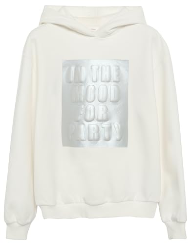 s.Oliver Junior Hoodie mit Metallic Print