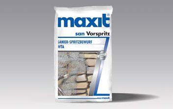 maxit san Vorspritz, Sanier-Spritzbewurf WTA, 30kg Cover