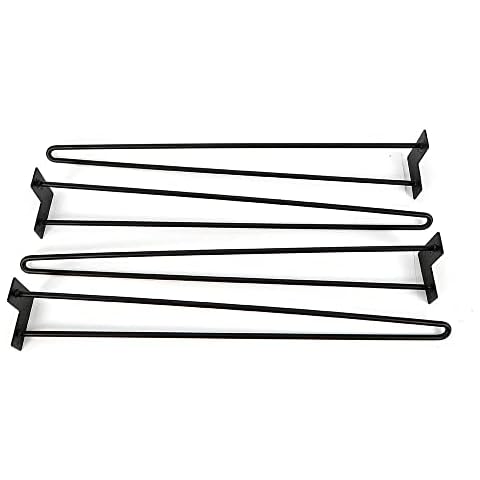 Acesunny Hairpins Table Legs, Hairpin Legs, Hairpin Legs, Table Runners, Dining Table, Hairpin Legs, Hairpin Table Legs, Rustproof Metal Black Table Legs, Hairpin Legs, Interchangeable Table (60) Cover