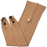 Fácil y cómodo de llevar. MVPACKEEY Medias suaves y transpirables para mujer con pie completo para patinaje sobre hielo (tamaño: 5-8)