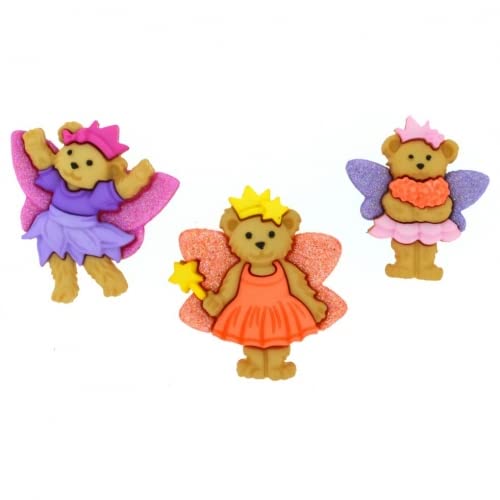 Dress It Up - Bottoni a forma di colomba, venduti in confezione