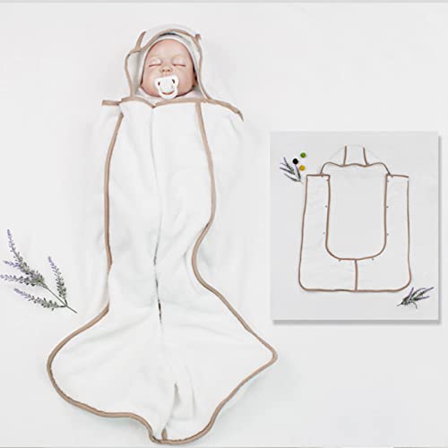 Timpfee Winter zachte babydrager met taillekruk, warm zijvak, U-vorm verwijderbare voering, draagbare opslag… - Image 4