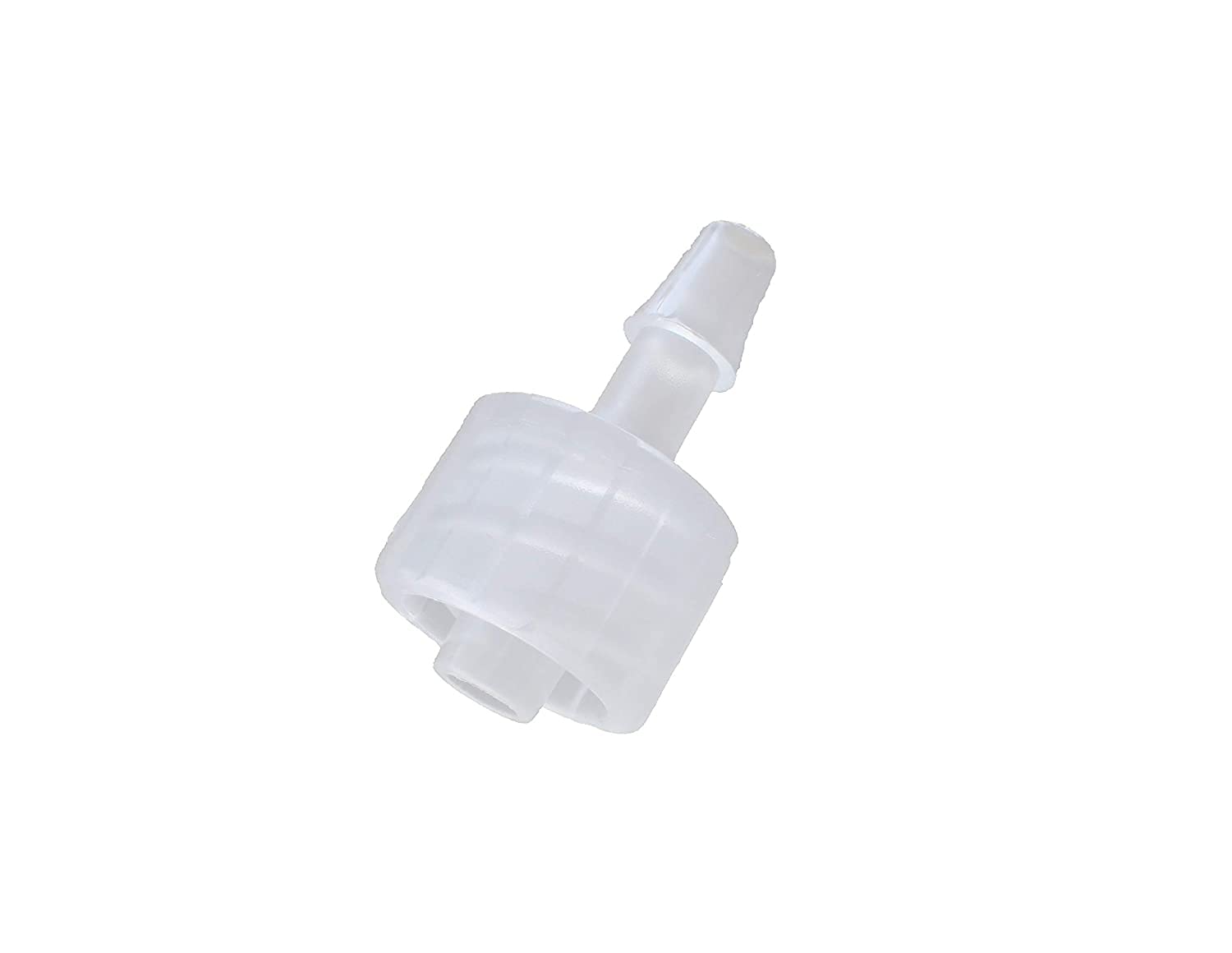 BleedZone - Male PP Polypropylene Hose Luer Lock Adapter, 1/8" Hose Barb, 10x Fittings for Lab Equipment