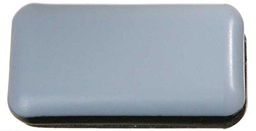 16 Stück Teflon-Möbelgleiter 24x35 mm Selbstklebend, PTFE-Gleiter, Teflongleiter