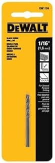 1/16-In. Black Oxide Drill Bits, 2-Pk.