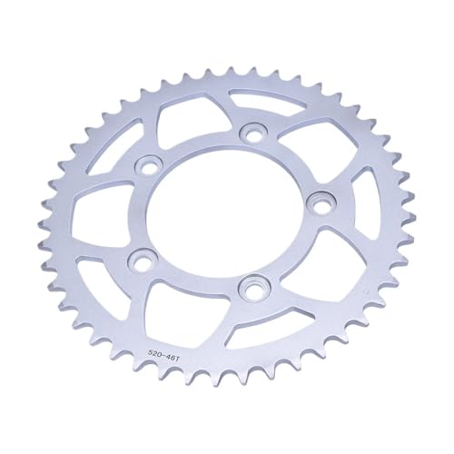 Pignon arrière moto 520 46T pour une accélération stable - 3