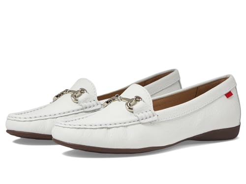Image of Women's Genuine Leather Slip on Buckle Loafer