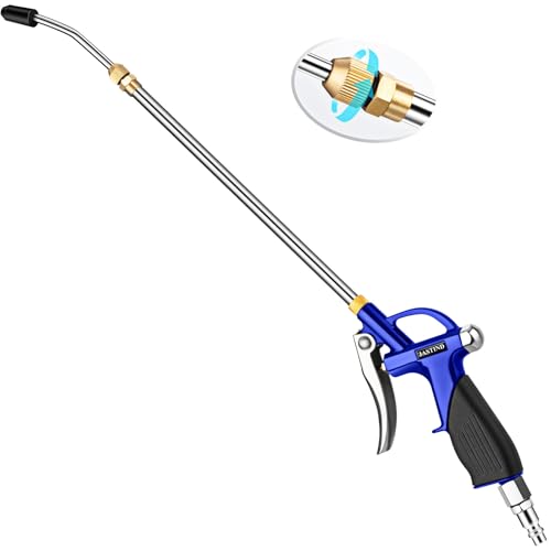 JASTIND Long Air Wand Blow Gun for compressor 19-28 Inch Extension Nozzle