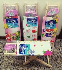 Kit Tabua Passar Roupa com Ferro Brinquedo Boneca
