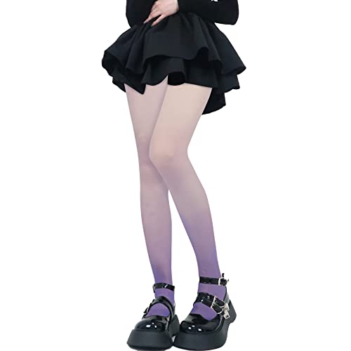 Image of Benefeet Sox Womens Sheer Tights Sexy High Waist Pantyhose Patterned Transparent Nylon Silk Thin Stockings