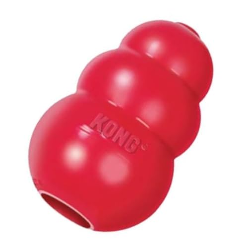 KONG King Hundespielzeug, klassisch, Größe XXL, Rot, 2 Stück