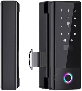 Serrure intelligente de porte en verre WiFi à distance - Applicat...