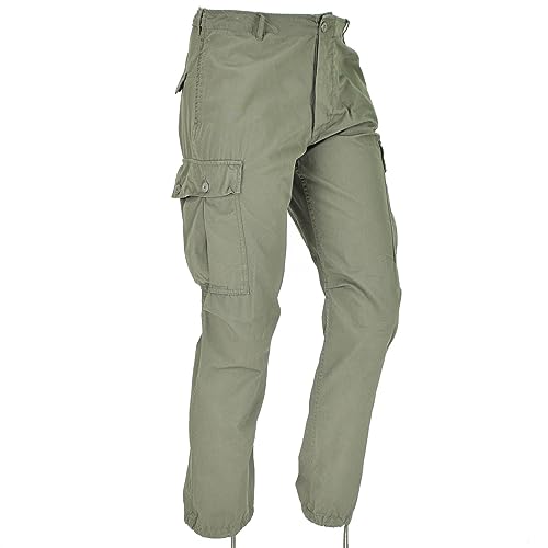 US Military Style Pants Miltec Olive Drab M64 Vietnam Jungle Uniform Lightweight...