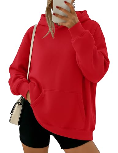 YUCOLEN Women's Oversized Hoodies Fleece Sweatshirt Casual Pullover Sweaters Outfits