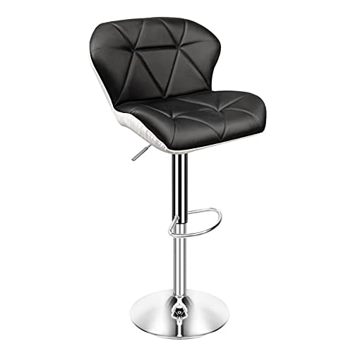 Taburetes Altos de Cocina Blanco y Negro Marca CJshop