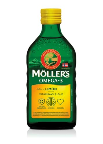 Moller’s ® | Aceite de hígado de bacalao | Complemento dietético con omega-3 EPA, DHA y...