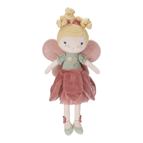 Little Dutch Weiche Stoffpuppe Kuschelpuppe - Fee Mila - 35 cm groß - für Mädchen ab 12 Monate