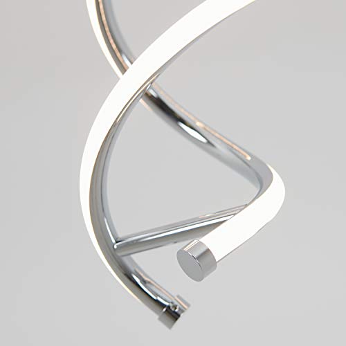 Artika DNA 13W LED Modern Pendant Light Fixture, Chrome Finish Ideal for Dining Room, Kitchen Island Light - 1000 Lumens, 3000 Kelvin, Made of Aluminum, No Bulb Required - Image 5