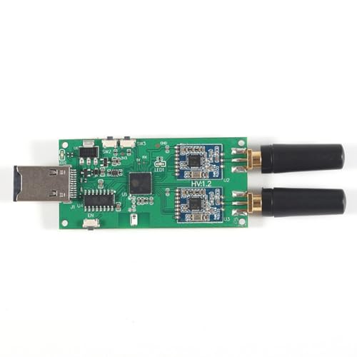EasyByMall EvilCrow RF V2 - Placa de desarrollo, módulo transceptor dual CC1101 multibanda 300-928 MHz, WiFi configurable para pruebas de penetración e investigación de seguridad