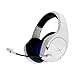 HyperX Cloud Stinger Core, Kabelloses Gaming-Headset, 2,4-GHz, kompatibel mit PS5, PS4 und PC, leicht, robuste Stahlschieber, Mikrofon mit Geräuschunterdrückung, integrierte Audiosteuerung, Weiß