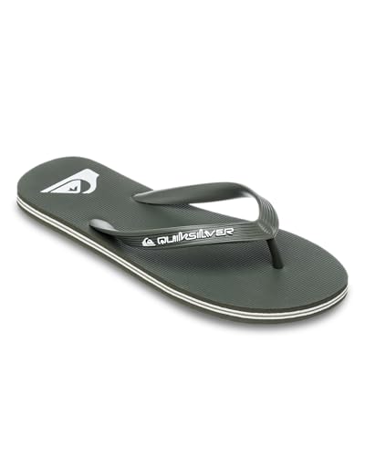 Quiksilver Molokai Core, Sandalia Hombre, Caqui, 46 EU