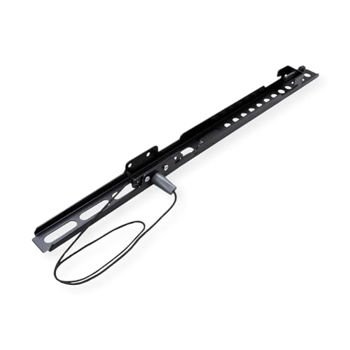 VALUE TV Wall Mount Monitor Mount, 27 mm Distance from Wall Fixed, 203.2 cm/80 inches, 75 kg, Black - Image 4