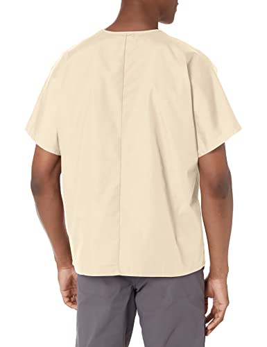 Image of Cherokee Scrubs for Women and Men Unisex V-Neck Tunic Nursing Scrub Top with Chest Pocket, Tuckable Durable Fabric - 4777 | 1 Chest Pocket For Essentials, Traditional Fit, Durable Construction, Comfortable Knit Details, Easy Care, Tuckable Style