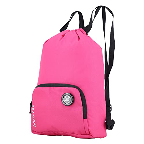 Image of Arctic Fox 15 Liters Draw String Bag Pink Backpack