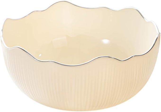 PET Anti-drop Fruit Platter Large Capacity Candy Plate Household Snack