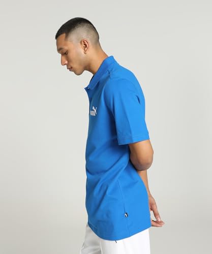 Image of Puma Men Cotton Solid Regular Fit T-Shirt