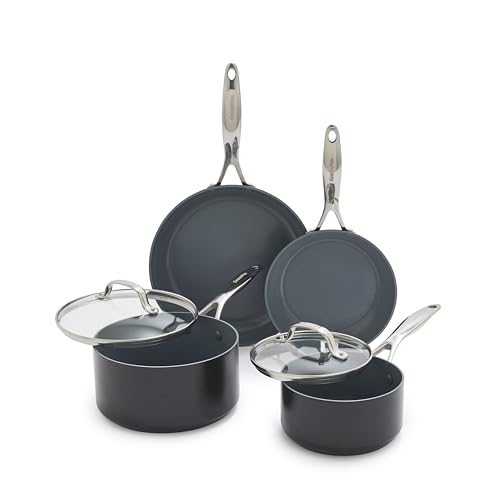 GreenPan Valencia Pro Hard Anodized Healthy Ceramic Nonstick 8” a...