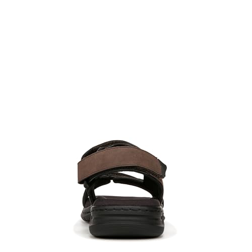 Dr. Scholl's Shoes Mens Granger Sandal Dark Brown 9 M3