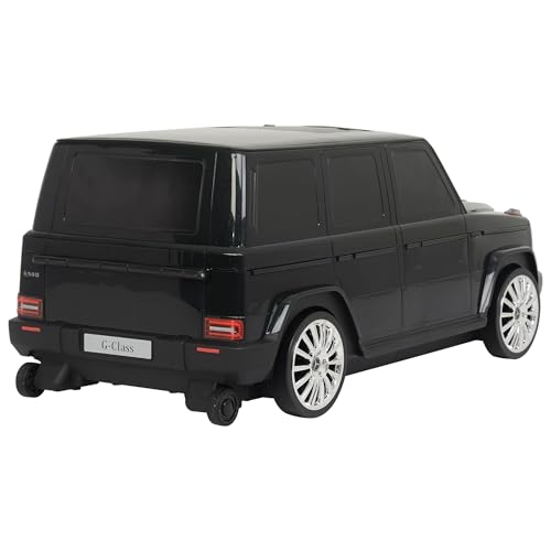 Image of Best Ride On Cars Mercedes G-Class Suitcase Ride On Push Car, Carry-On Luggage for Travel, Realistic Car Look, Inbuilt Storage Space, Compact Size, For Kids Aged 2-6 Years