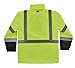 High Visibility Reflective Winter Safety Jacket, Insulated Parka, ANSI Compliant, Ergodyne GloWear 8384,X-Large,Lime
