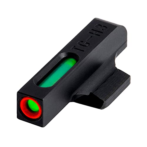Image of Truglo TFX PRO Handgun Sight, Glowing Shock Proof Tritium and Fiber Optic Night Sight for Handguns, Compact, Durable, and Snag Free Sight